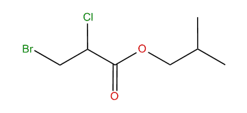 Isobutyl 3-bromo-2-chloropropanoate